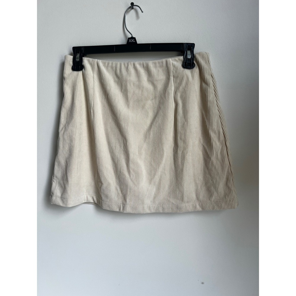 Halara Corduroy Mini Skirt Women's A-Line Lined Casual Fashion Sz M NWT